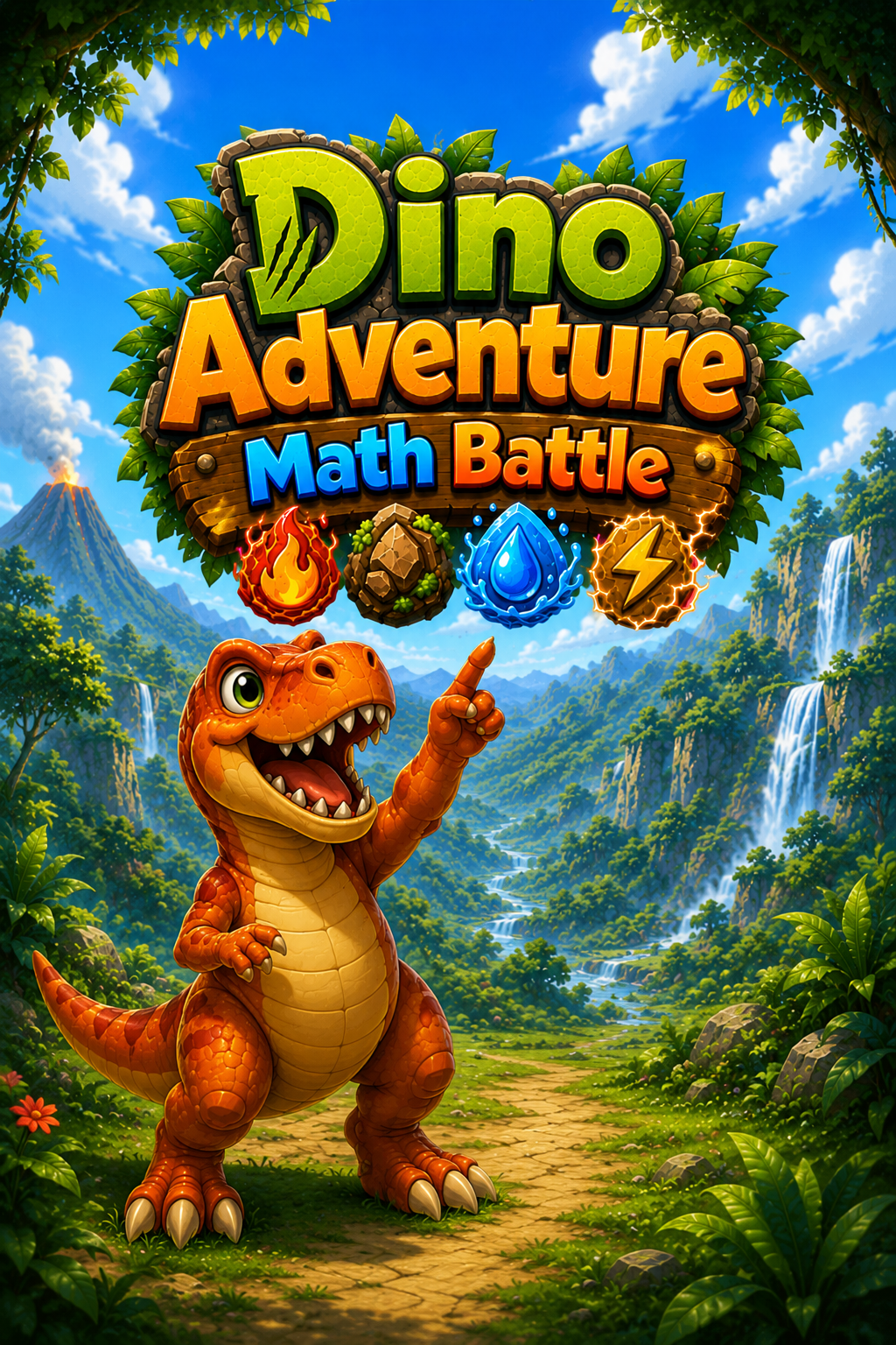Dino Battle app screen